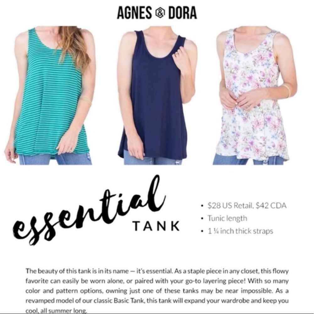 🚩FLASH SALE 🚩 Agnes & Dora Essential Tank - Picture 6 of 6